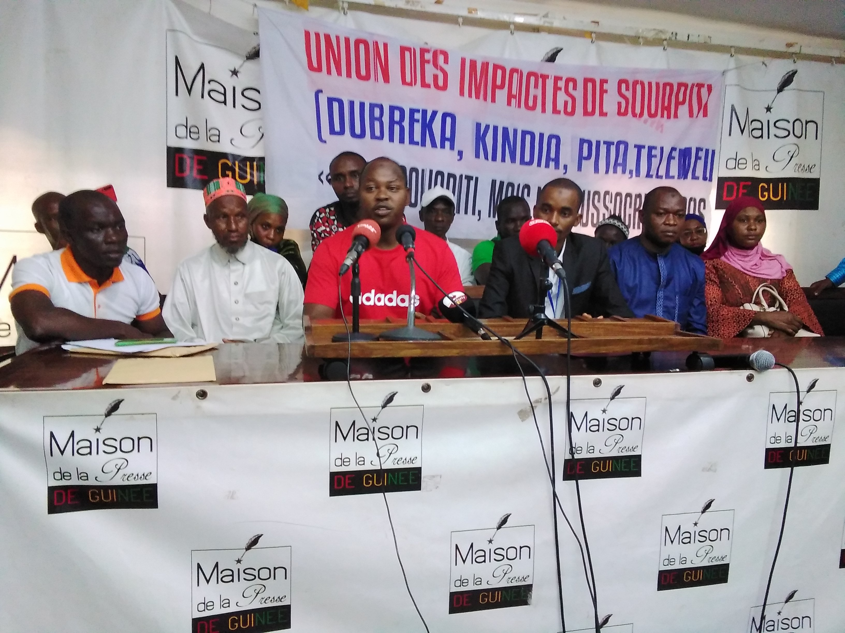 Guinée : l’union des impactés de Souapiti demande l’indemnisation des victimes