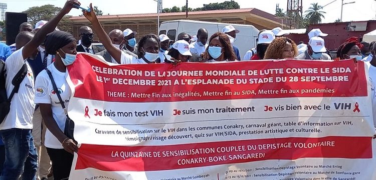 ﻿Lutte contre le VIH/Sida : A Conakry, les acteurs de la santé à pied d’œuvre pour éradiquer la maladie