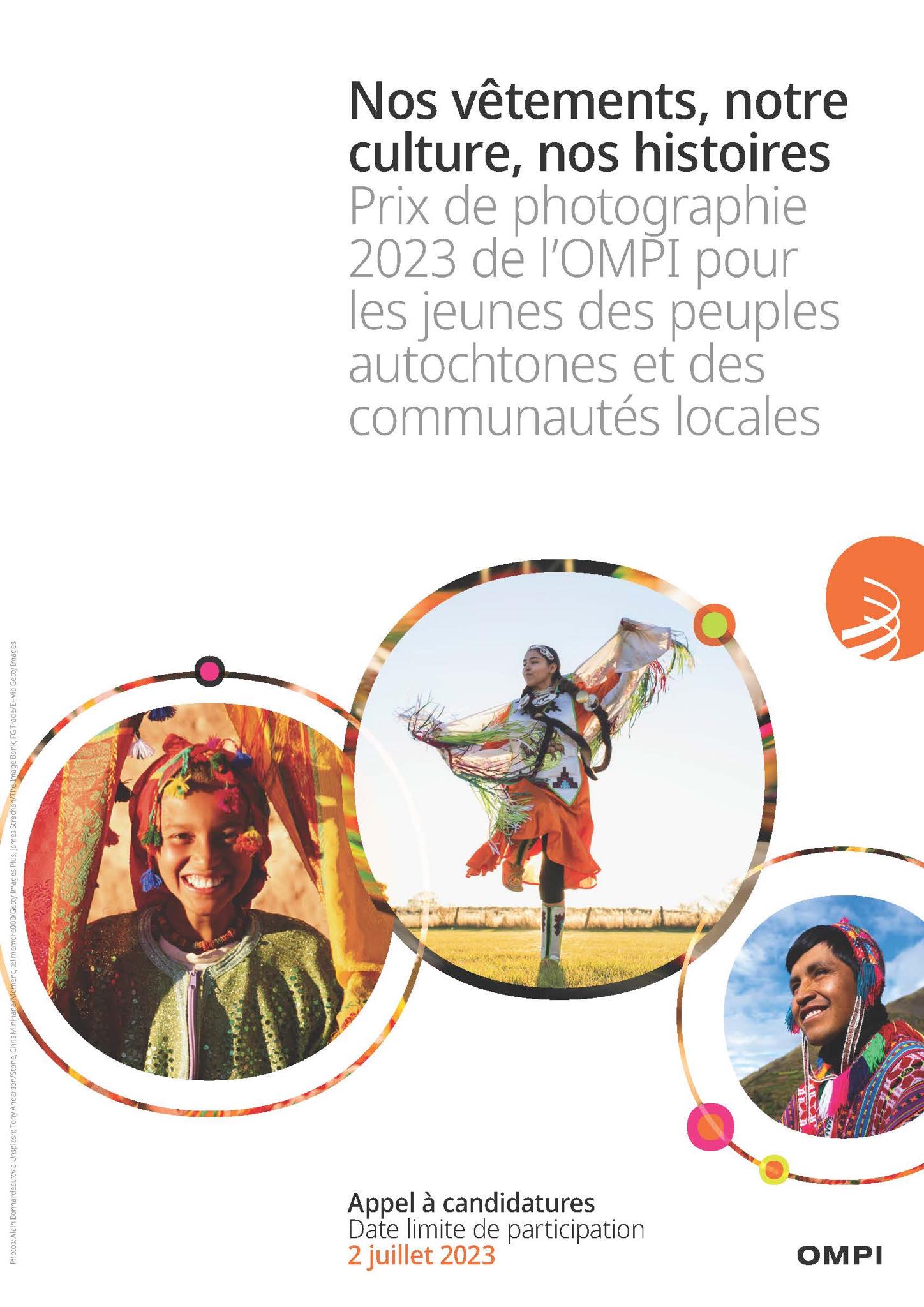 Opportunité: Prix de photographie 2023 de l’OMPI pour les jeunes des peuples autochtones et des communautés locales